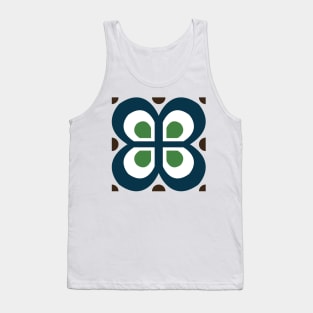 Eames Era Retro 60s Pattern Tank Top